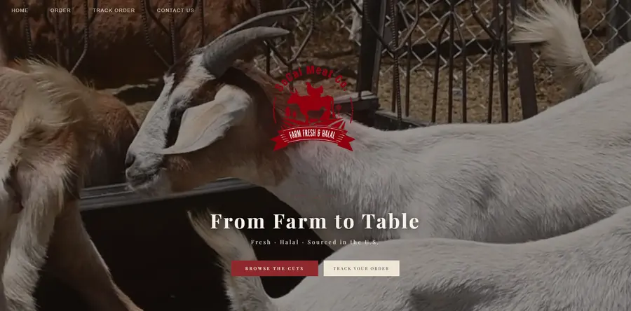 SoCal Meat Co. website preview